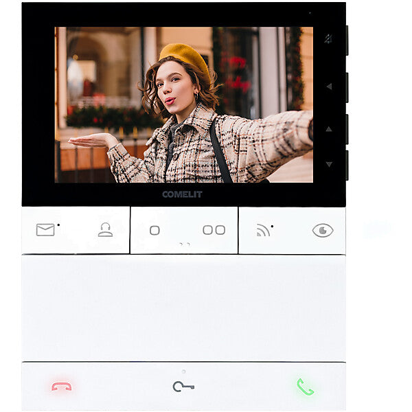 Comelit Innenstation Video WiFi IP, weiss, SB2 LS8741